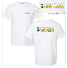 Load image into Gallery viewer, White Comfort Colors Flag T-shirt