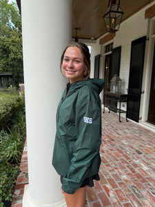 Green Rain Jacket