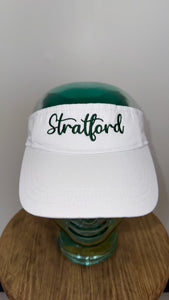 White Stratford Visor