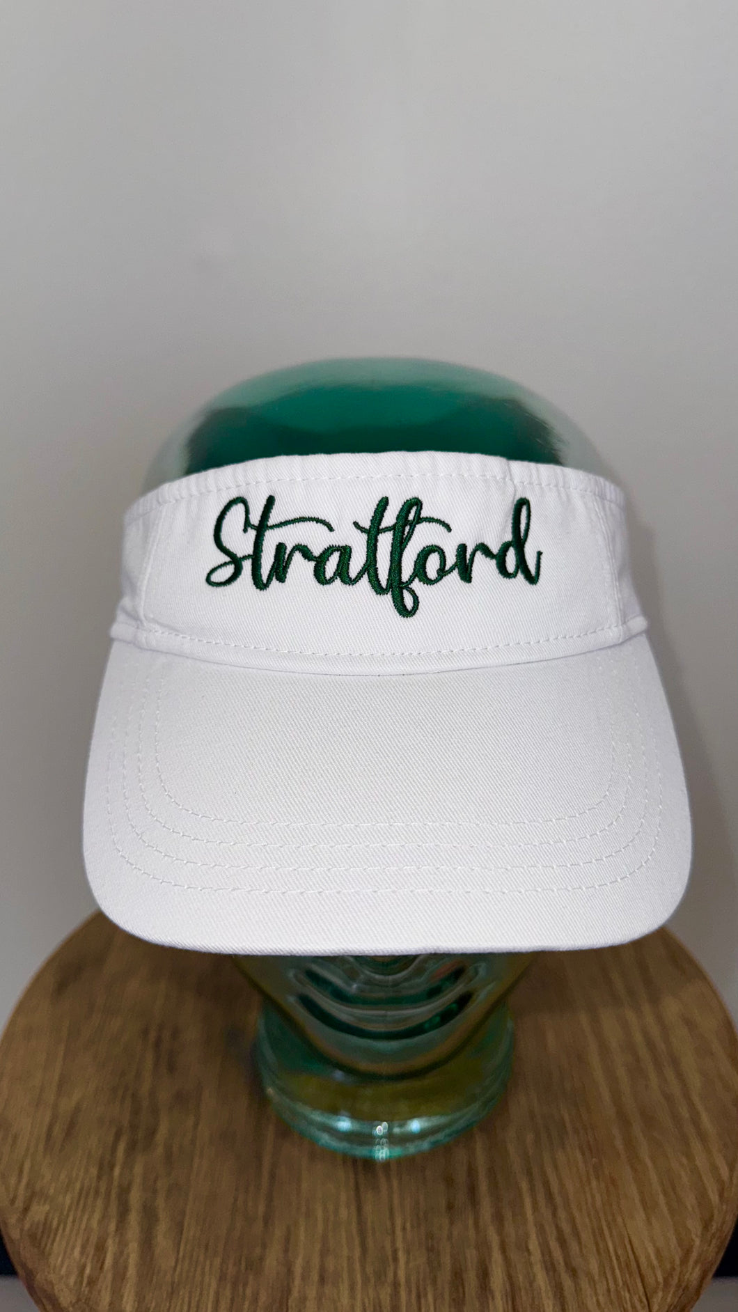 White Stratford Visor